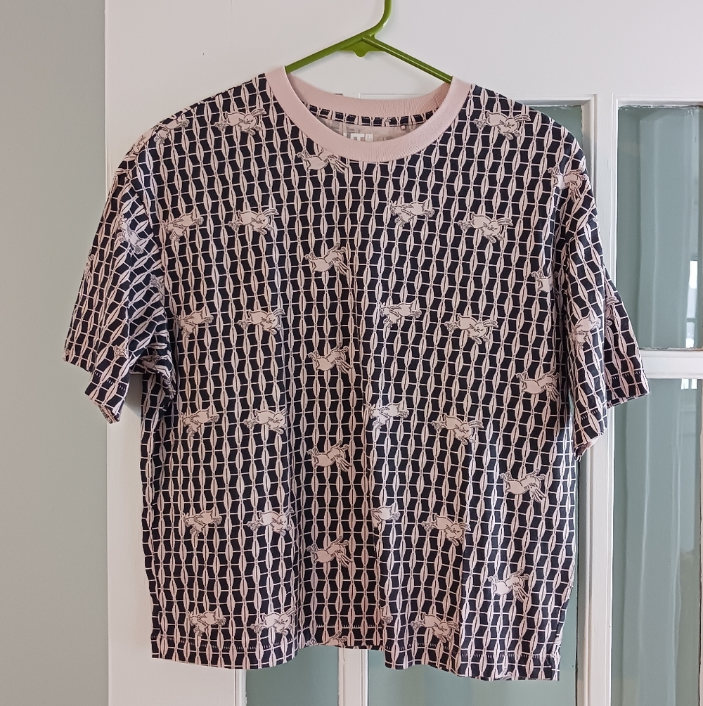 Uniqlo x MFA Boston Japanese Woodcut Pattern Shirt